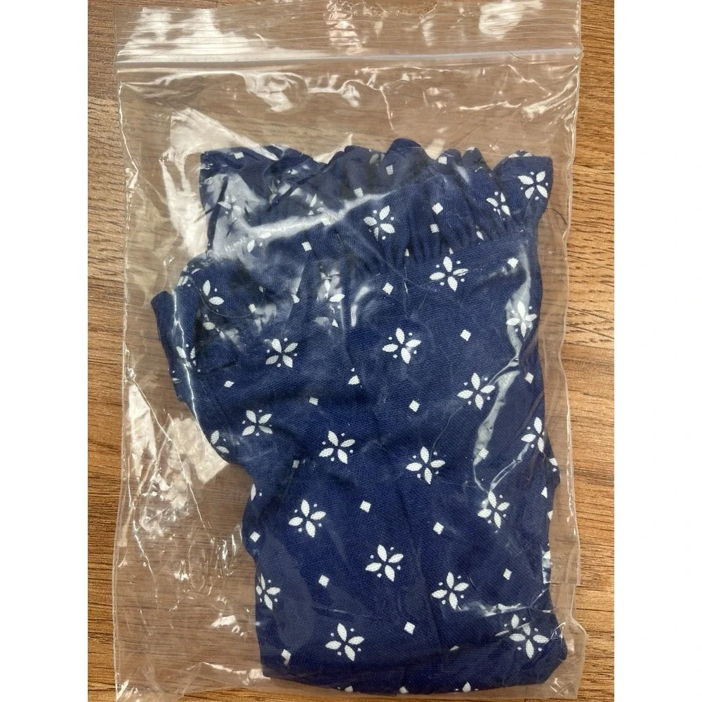 Longaberger Fabric Liner for Medium Peg Basket in Classic‎ Blue 211643 NEW